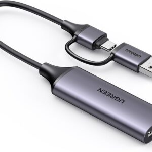 Ugreen Carte de Capture Vidéo HDMI 4K 60Hz vers USB-C ou USB-A