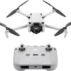 DJI Mini 3 – Drone Caméra Léger  Vidéo 4K HDR, Temps de Vol de 38 Min, Transmission Vidéo jusqu’à 10 km