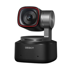 Obsbot Tiny 2 PTZ 4K AI-Powered –  vidéos 4K UHD d’une qualité exceptionnelle, idéales pour la diffusion